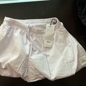 Alo Yoga Bubble Tennis Skirt White Small